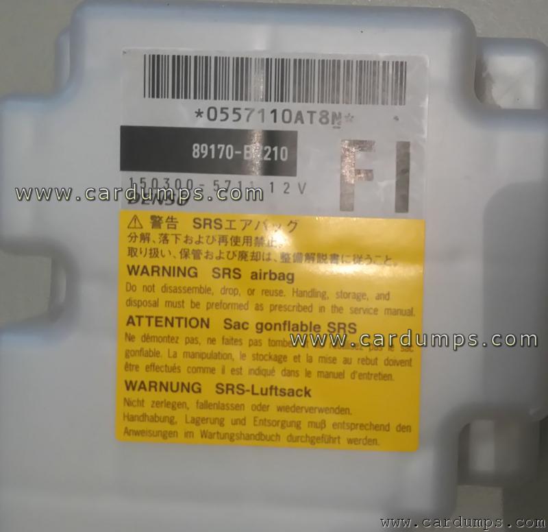 Toyota Avanza airbag 93c56 89170-BZ210 Denso 150300-5711