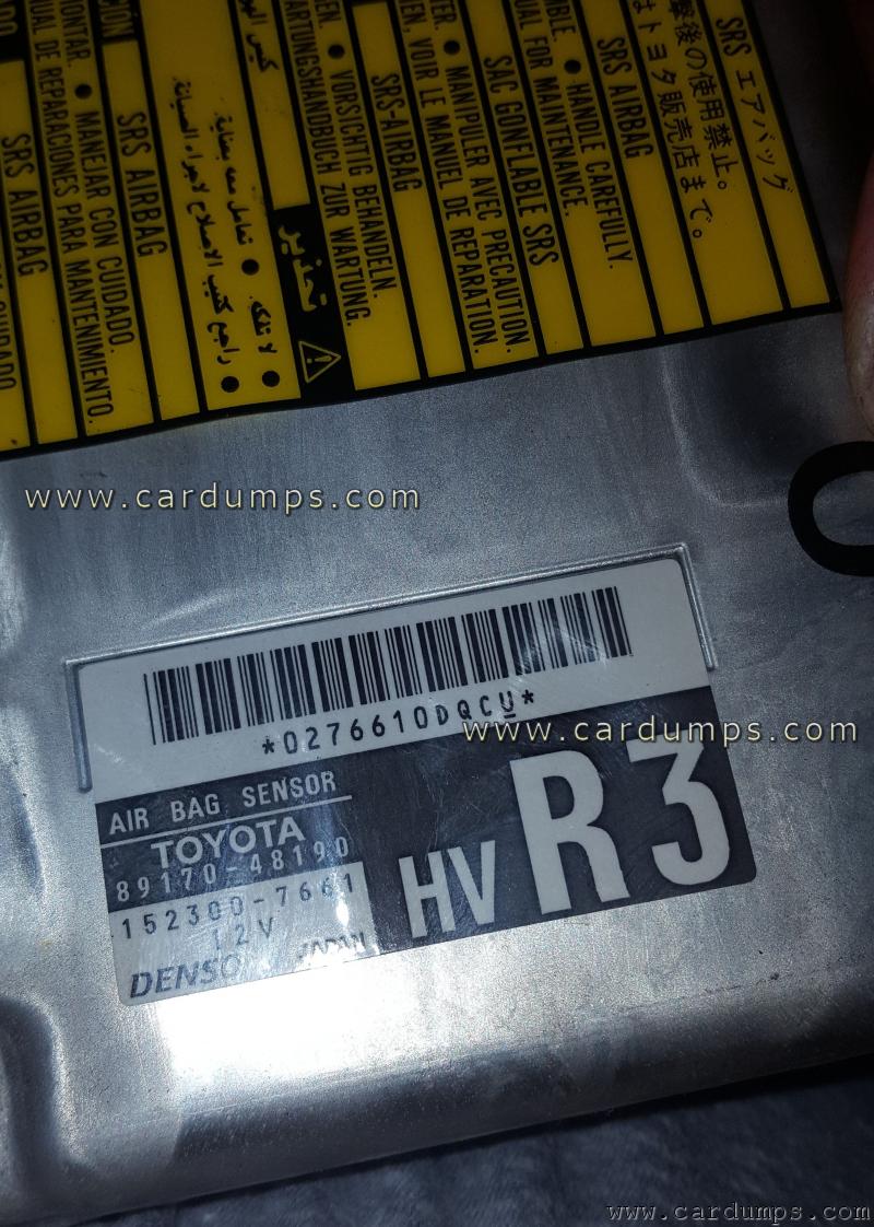 Toyota Highlander 2005 airbag 93c66 89170-48190