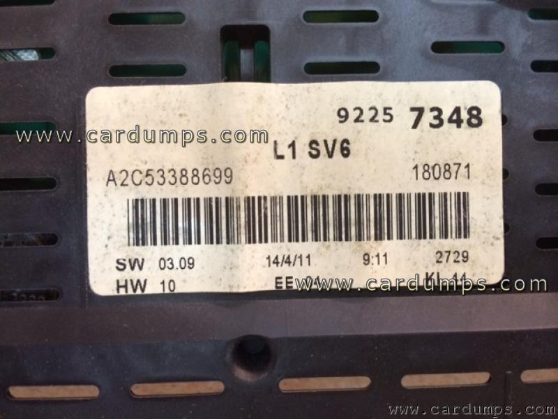 Chevrolet Lumina 2011 dash 24c16 92257348