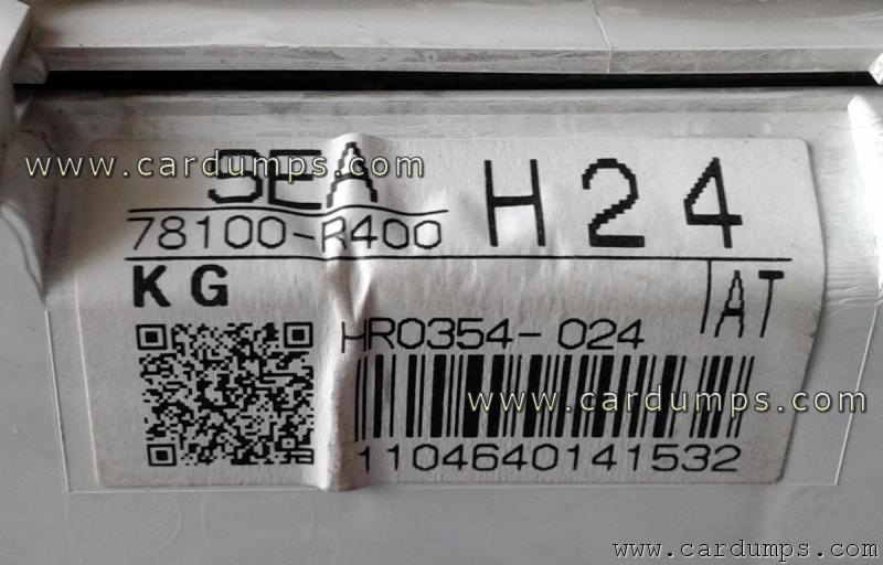 Honda Accord 2006 dash 93c66 78100-SEA-R400