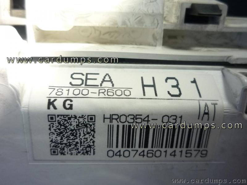 Honda Accord 2006 dash 93с66 78100-SEA-R600