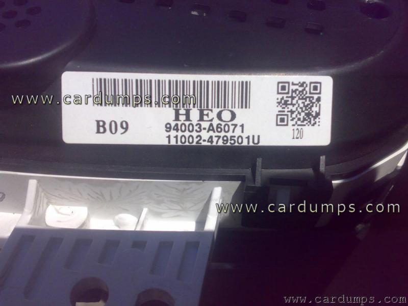 Hyundai i30 2012 dash 94003-A6071