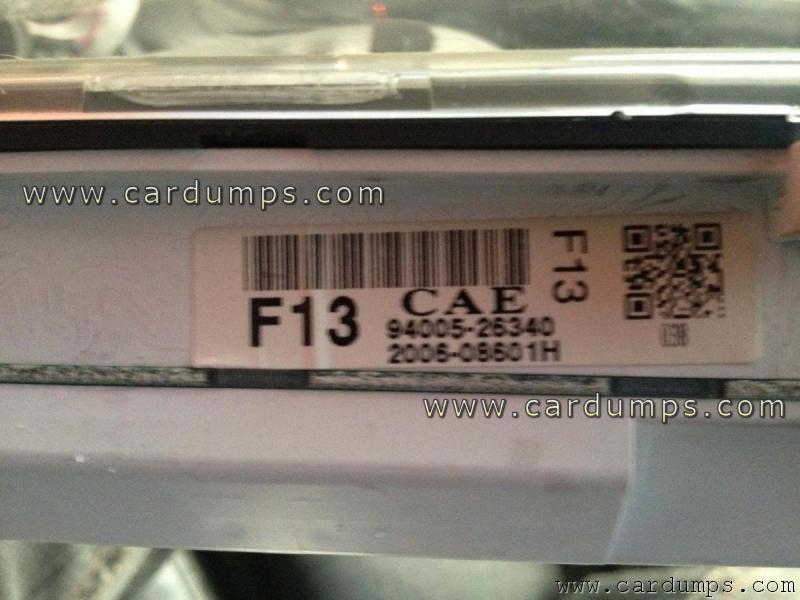 Hyundai Santa FE 2006 dash 93c46 94005-26340