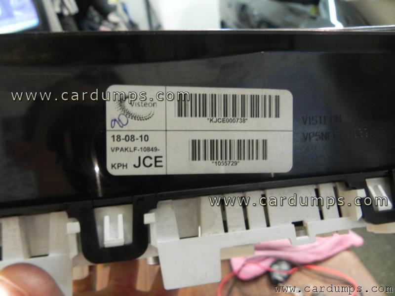 Nissan Pathfinder 2011 dash MC912XHZ256 VPAKLF-10849-JCE