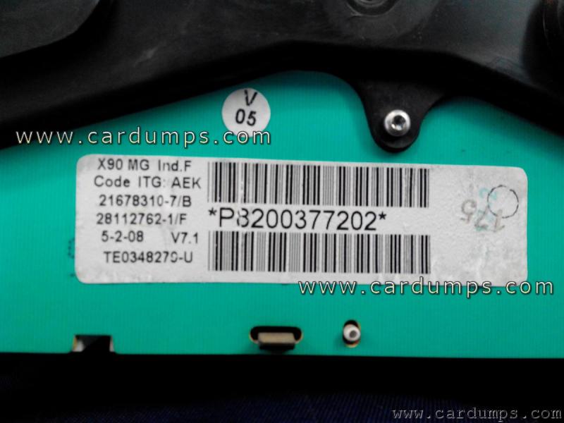 Renault Logan dash 93с56 P8200377202