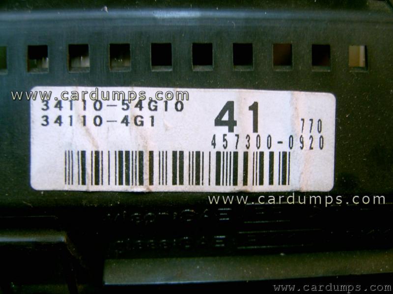 Suzuki Aerio 2001 dash 93c46 34110-54G10