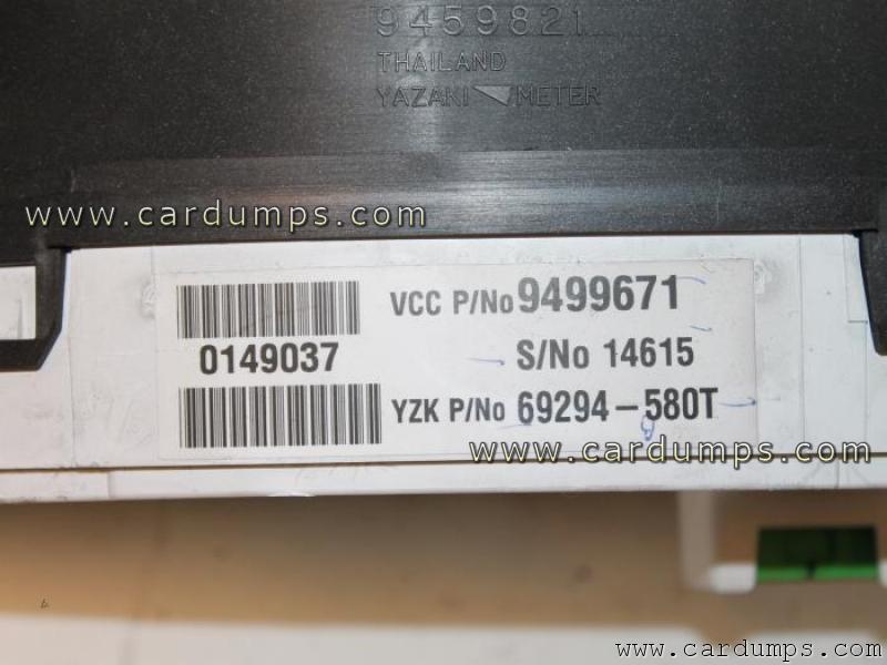 Volvo V70 2000 dash 69294-580T