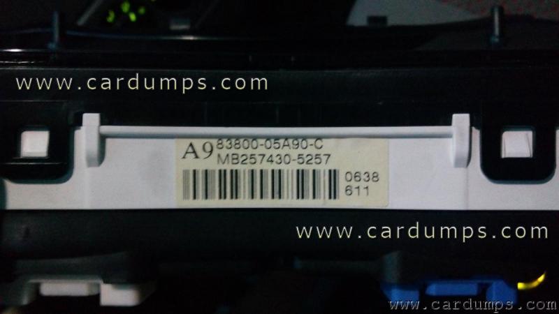 Toyota Avensis 2008 dash 93c46 83800-05A90-C