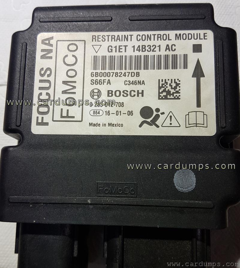 Ford Focus 2016 airbag 95640 G1ET 14B321 AC Bosch 0 285 012 708