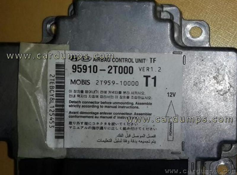 Kia K5 airbag 95256 95910-2T000 Mobis 2T959-10000