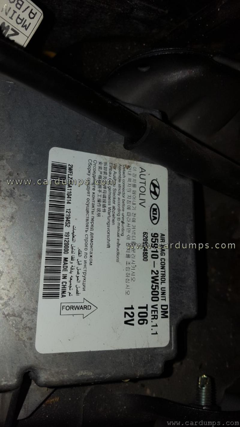 Hyundai Santa FE airbag 95910-2W500