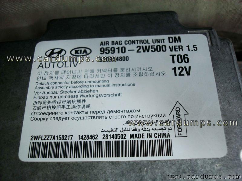 Hyundai Santa FE airbag 95910-2W500