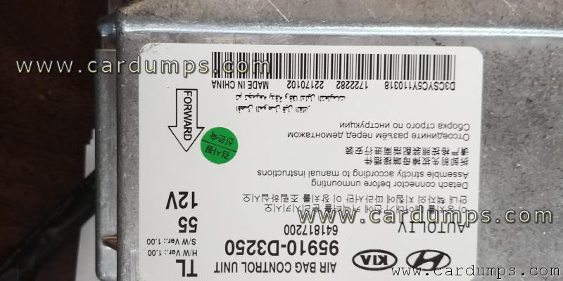 Hyundai Tucson 2017 airbag XC2361A 95910-D3250