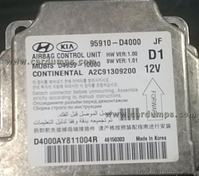 Kia Optima airbag SPC560P50 95910-D4000