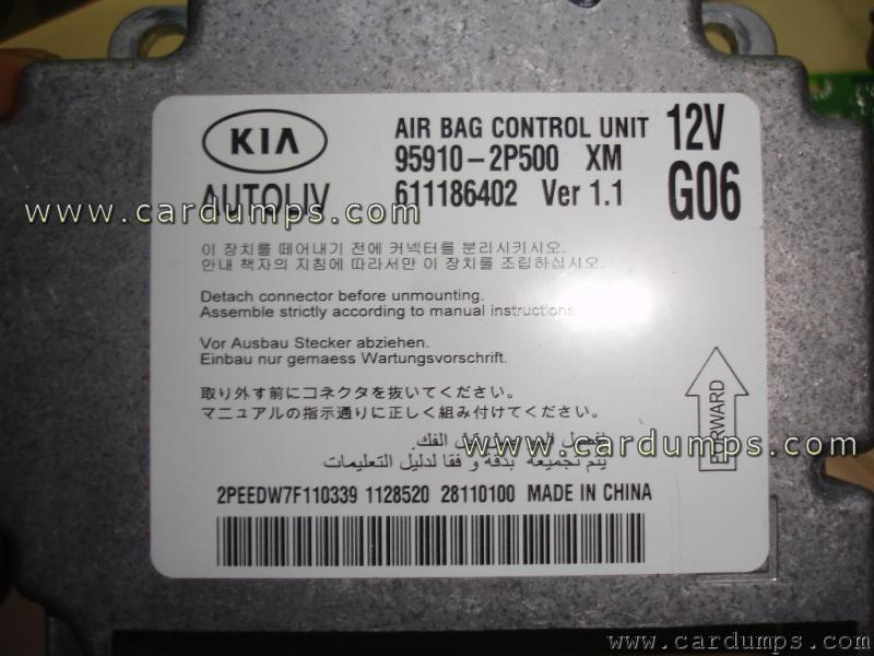 Kia Sorento 2012 airbag MAC7242 95910-2P500