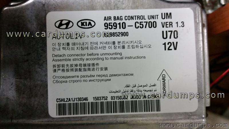 Kia Sorento airbag XC2361A-72F 95910-C5700