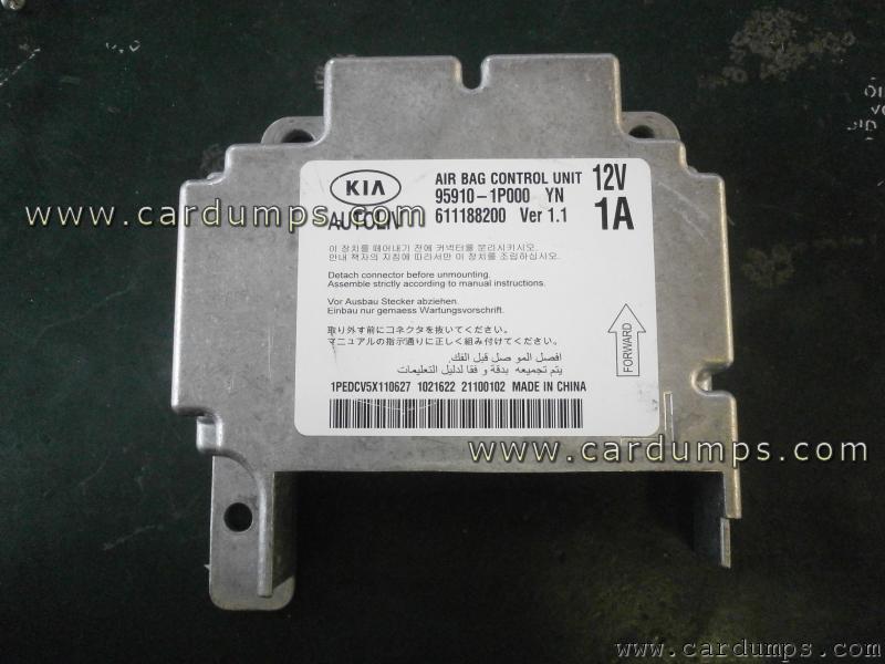 Kia Venga airbag MAC7242 95910-1P000