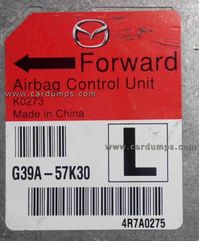 Mazda 6 2012 airbag MAC7242 G39A-57K30