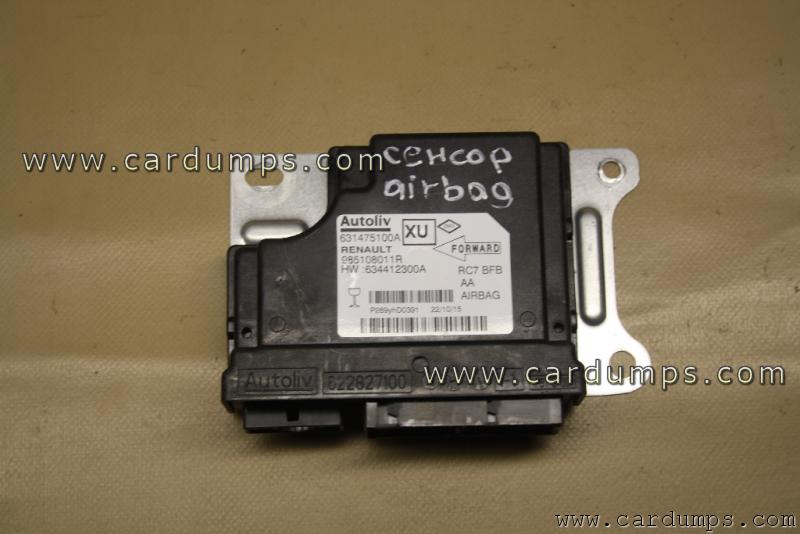 Renault Megane airbag XC2336B-40F 985108011R