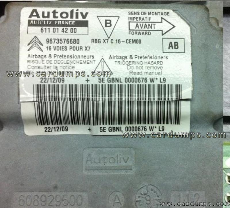 Citroen C5 airbag 95320 9673576680