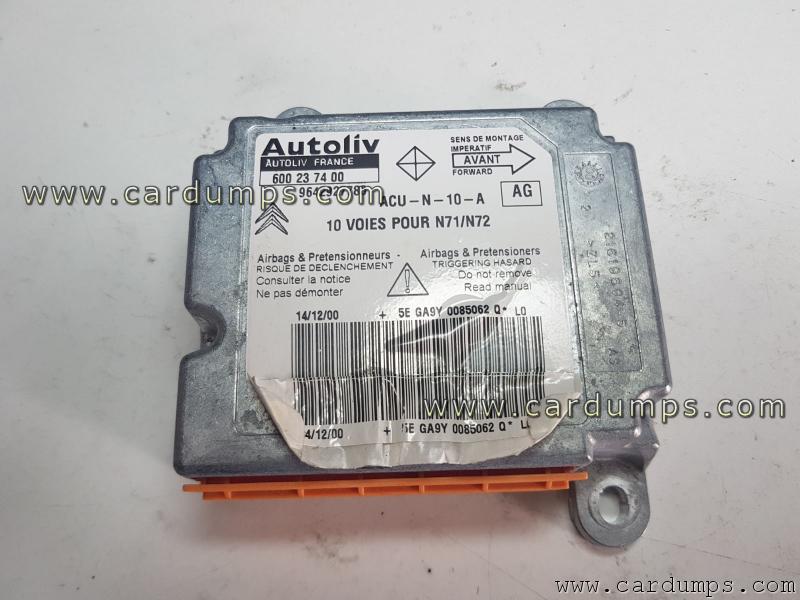 Citroen Xsara airbag 95080 96 429 277 80