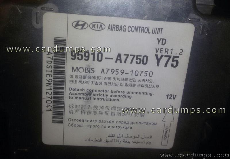 Kia Cerato 2017 airbag 25с256 95910-A7750