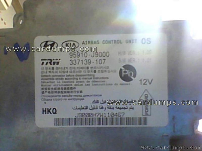 Hyundai Kona airbag 95256 95910-J9000