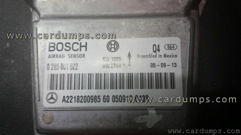 Mercedes W221 airbag 95640 A221 820 09 85