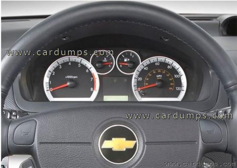 Chevrolet Aveo 2009 dash 93lc56 96814463