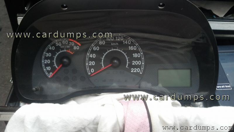 Fiat Strada 2010 dash 24c16  