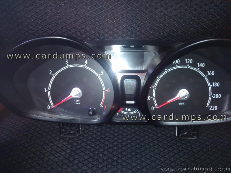 Ford Fiesta 2012 dash 9S12HZ256 CA6T-10849-AC