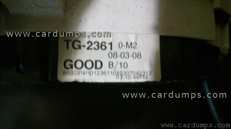 Hyundai Grandeur 2008 dash 93s66 94013-3L261