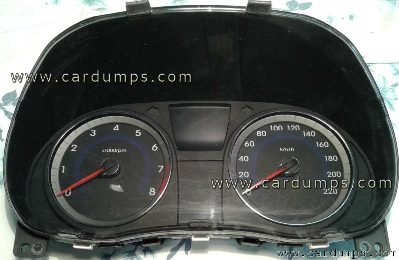 Hyundai Solaris 2012 dash 24c16 94003-4L210