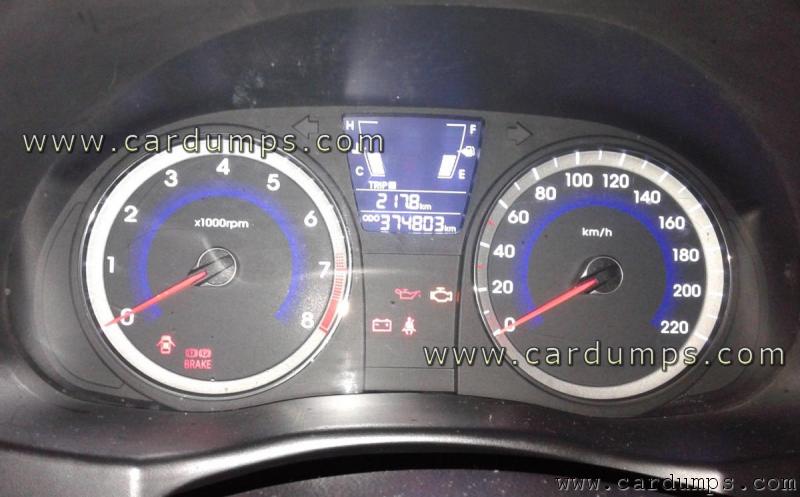 Hyundai Solaris 2011 dash 24c16 94003-4L510