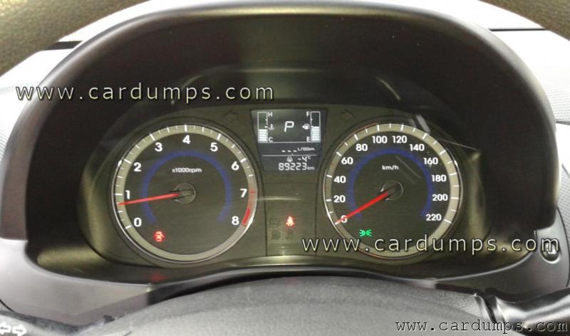 Hyundai Solaris 2015 dash 24c16 94023-4L070