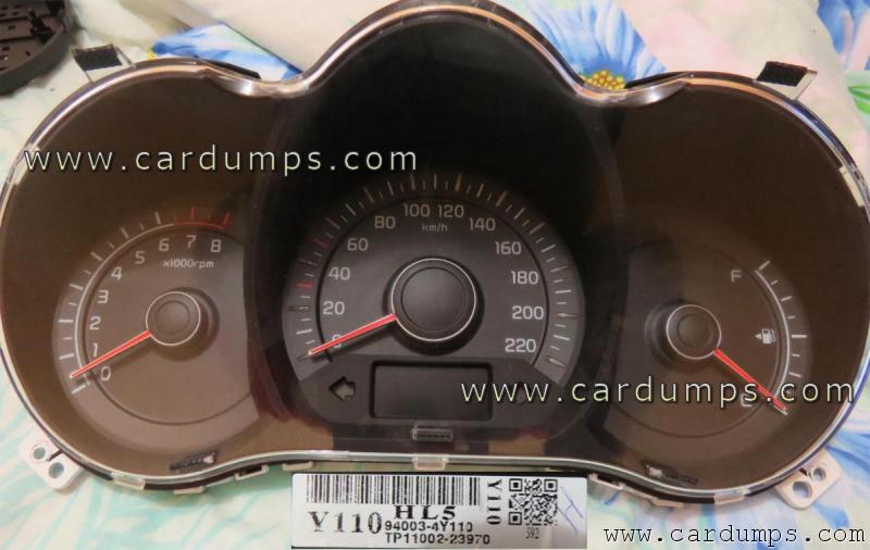 Kia Rio 2013 dash 93c66 94003-4Y110