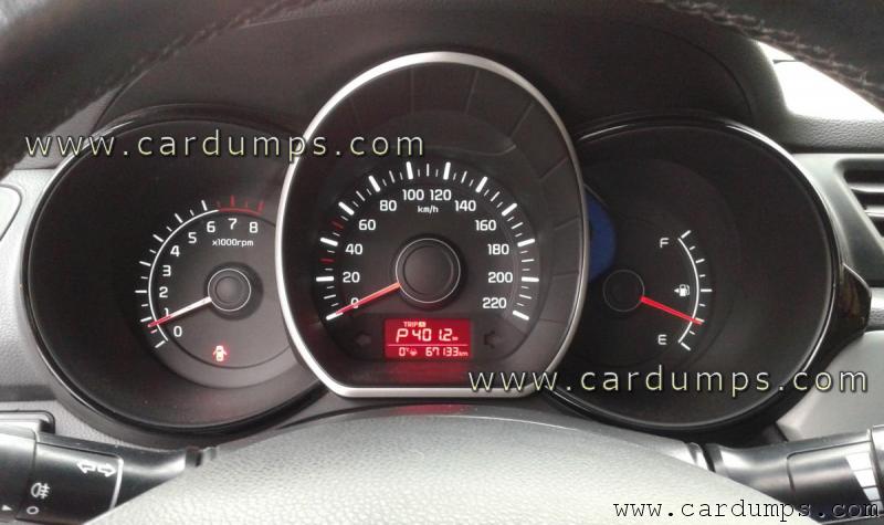 Kia Rio 2015 dash 93с66 94003-4Y710