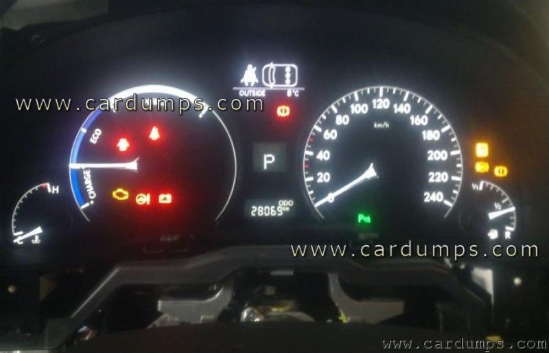 Lexus RX 450h 2012 dash 93с66 83800-48N50