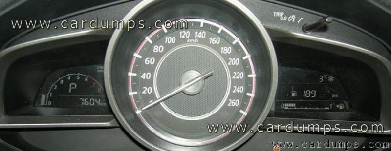 Mazda 3 2014 dash 93c76 HM BJL9 D