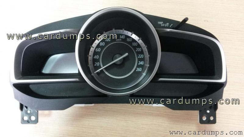 Mazda 3 2014 dash 93c76 HM BJL9 D