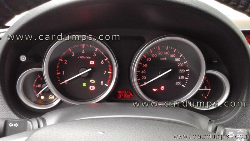 Mazda 6 2008 dash 93с66 1B GAL1 B