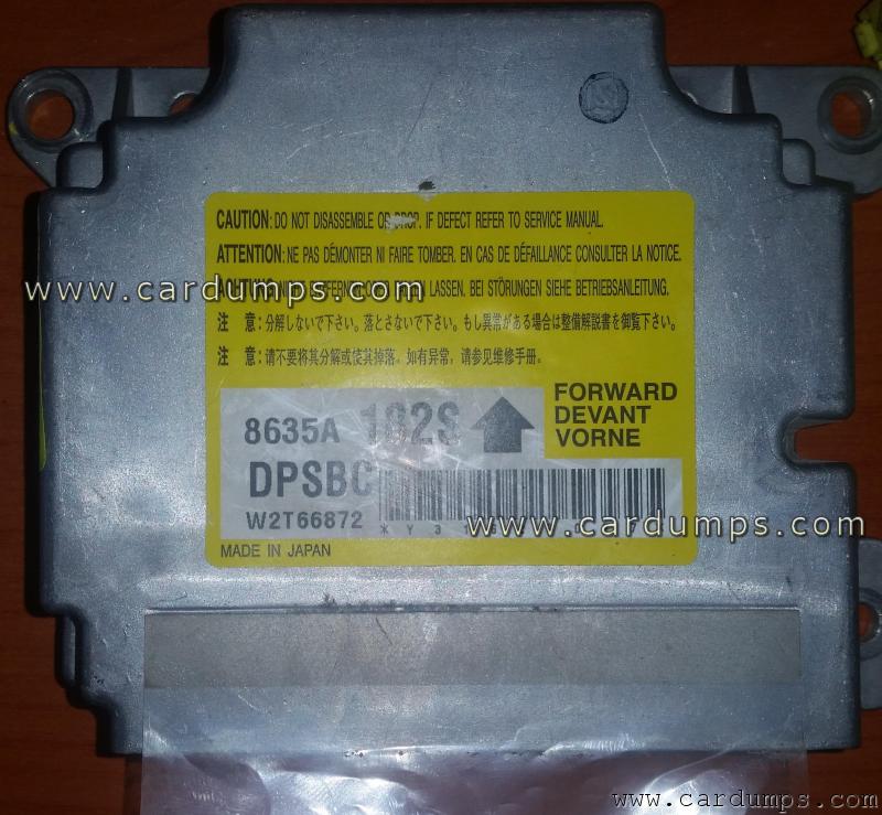 Mitsubishi Pajero airbag 25160 8635A182S W2T66872