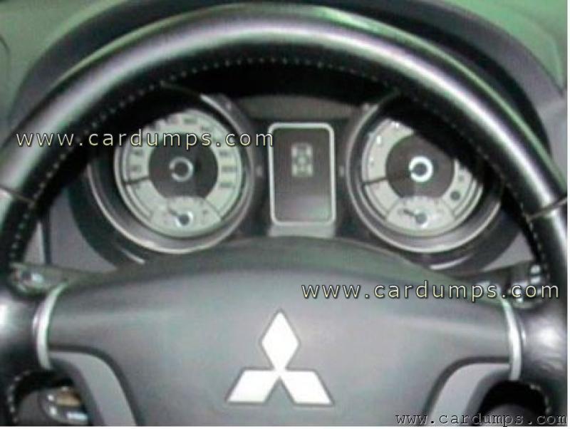 Mitsubishi Pajero 2010 dash 93c66 8100A478