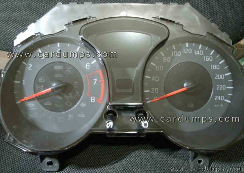 Nissan Juke 2012 dash 93c86 1J 1KA1B 2BU4W0P