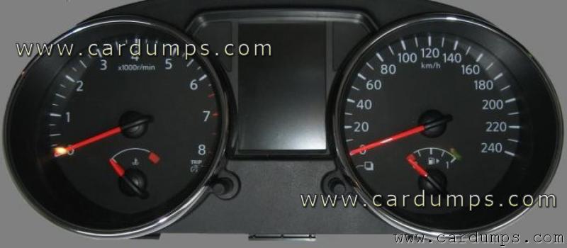 Nissan Qashqai 2011 dash 9S12XHZ512 24810BR01B