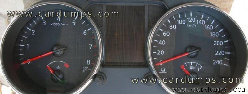 Nissan Qashqai 2013 dash 9S12XHZ512 24810BR53A