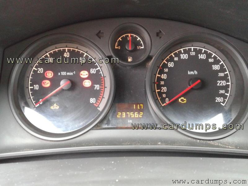 Opel Astra H 2008 dash 35080 13267510