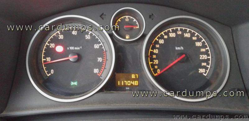 Opel Astra H 2013 dash 35080 13309002