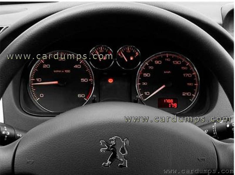 Peugeot 307 dash 95020 P9660470580