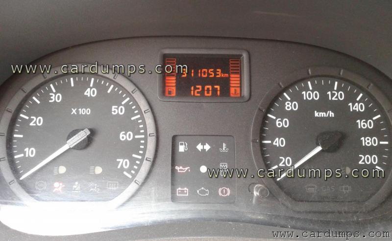 Renault Logan 2010 dash 93c56 P248101844R